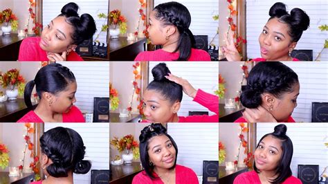 10 Quick And Easy Hairstyles Shoulder Length Hair Youtube