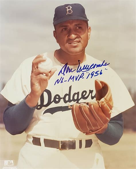 Signed 11x14 Don Newcombe Nl Mvp 1956 Brooklyn Dodgers Autographed