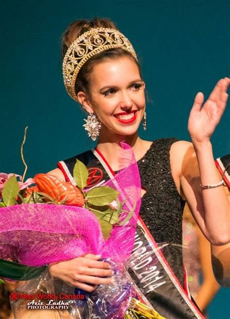 Annora Bourgeault Wins Miss World Canada 2014