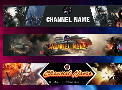 Design Creative And Unique Gaming Youtube Banner By Hosnain Ahmed On