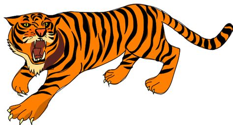 Tiger Animation Images Clipart Best