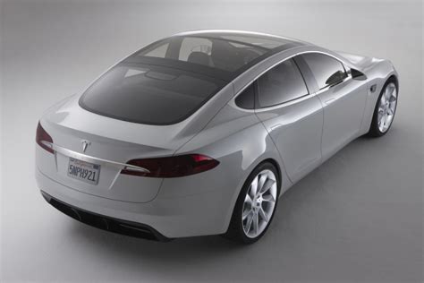 Tesla Unveils Model S Electric Sedan Green Car Congress