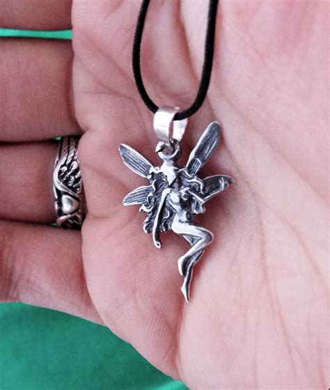 Fairy Pendant Silver Sterling