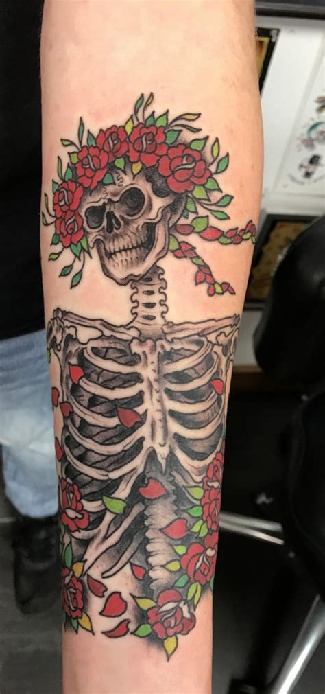 Grateful Dead Inspired Tattoo By David Wood Acme Art And Tattoo