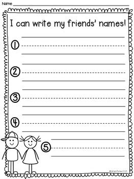 This worksheet was made by me. Name Activities for the beginning of the school year by ...