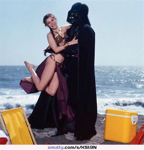 Princess Leia Bikini Return Jedi Beach Shoot Carrie Fisher Smutty Com