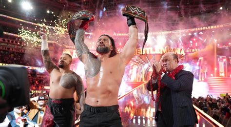 Wrestlemania 39 Takeaways Roman Reigns Shocker And A Special Canadian