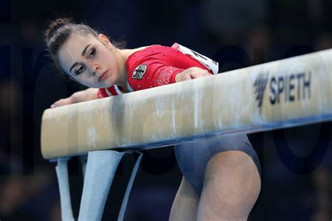 Leah Griesser Ger During Qualification At 2019 European Artistic Gymnastics Championships In