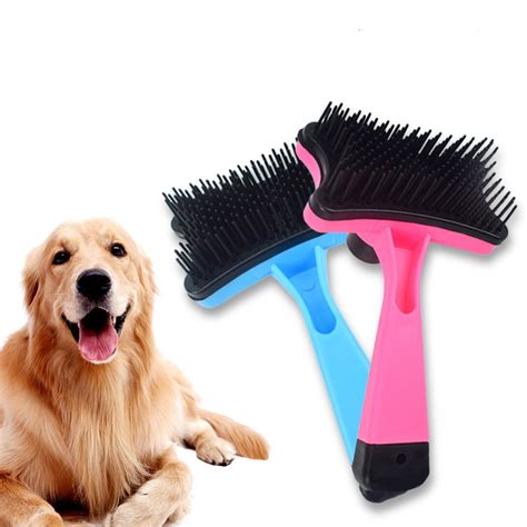 Pet Dog Comb Plastic Automatic Hair Brush Pet Supplies Shopee Philippines