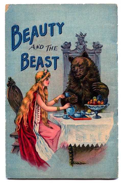 Vintage Fairy Tale Clip Art Beauty And The Beast 2 The Graphics Fairy