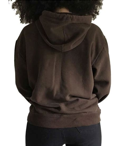 Unisex Fleece Pullover Gap Brown Hoodie Jackets Expert