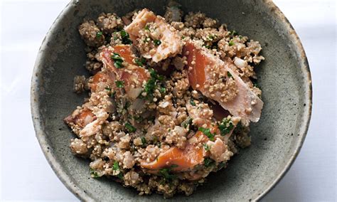 Nigel Slaters Hot Smoked Salmon With Oatmeal Recipe Life And Style