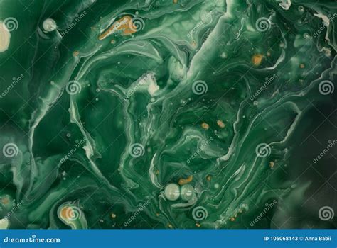 Marble Abstract Acrylic Background Nature Green Marbling Artwork