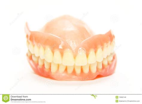 Complete Denture Stock Photo Image Of Plate Crown Denture 13682146