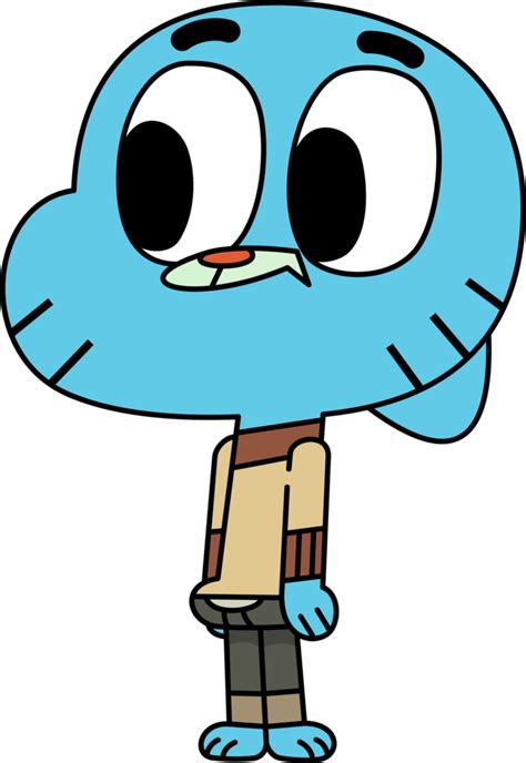 Gumball Just Standing There By Yetioner On Deviantart Gumball The