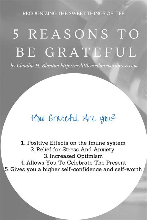5 Reasons To Be Grateful Gratitude Inspiration Health Writing