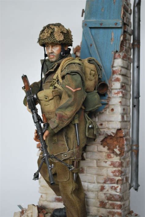 British Paratrooper 1944 Military Figures Military Action Figures
