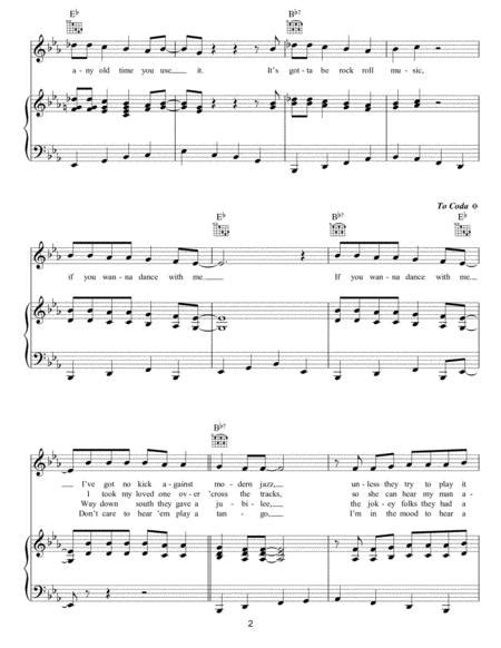 Rock And Roll Music By Chuck Berry Digital Sheet Music For Piano