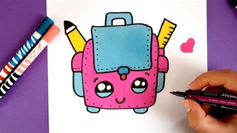 How To Draw School Supplies Easy Cute And Easy Draw So Cute In 2021
