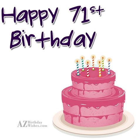 71st Birthday Wishes