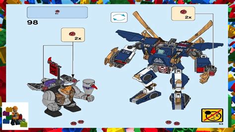 Lego Ninjago Samurai X Mech Instructions