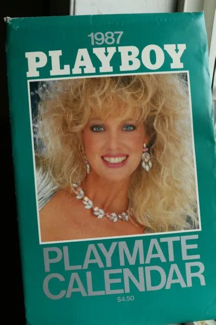 Vintage Playboy Playmate Calendar Brand New Kathy Shower On The