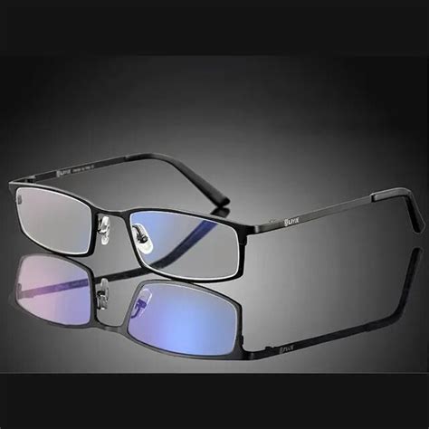 Buy Computer Goggles Anti Blue Ray Glasses Titanium Optical Frame Anti