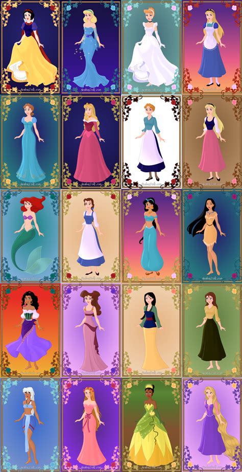 Disney Princess Movies All Disney Princesses Disney Princess Fashion