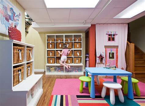 Basement Kids Playroom Ideas And Design Tips