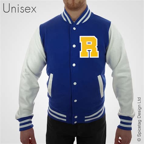 Personalised Royal Blue Varsity Jacket With Yellow Letter And Etsy