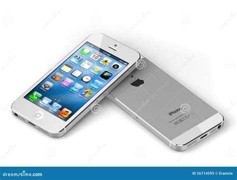 New Apple Iphone 5 White Editorial Image Illustration Of Multitasking