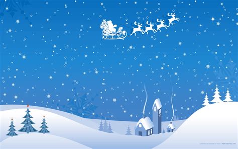 Christmas Winter Vector Wallpapers Hd Wallpapers Id 4771