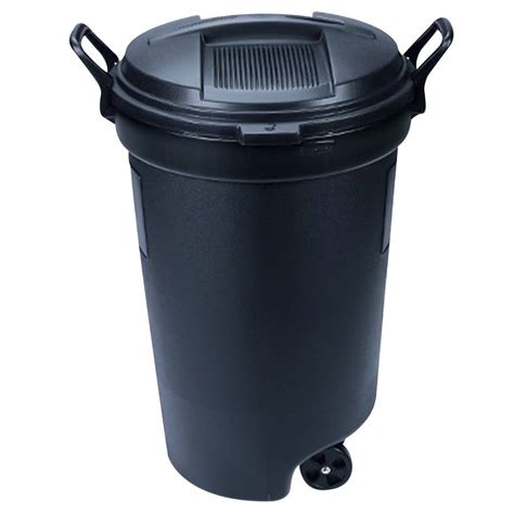 Rubbermaid Wheeled Trash Can 32 Gal