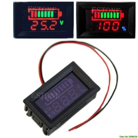 Durable V Acid Lead Indicator Battery Capacity Digital Led Tester
