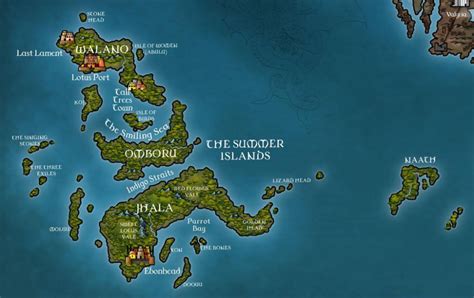 Summer Isles Essos Map Detail By Klaradox On Deviantart Game Of