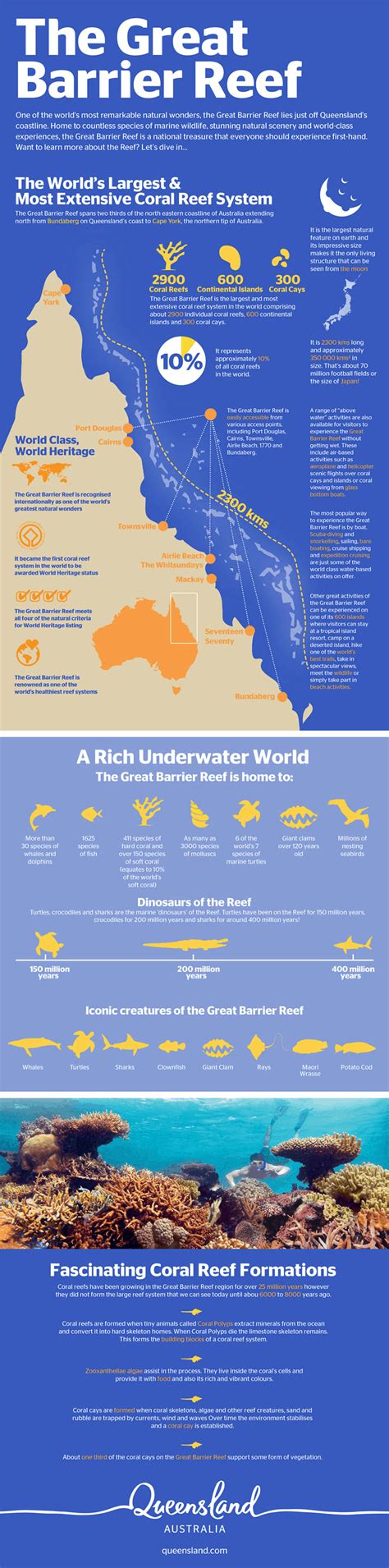 The Great Barrier Reef Is Bigger Than You Thought Daily Infographic