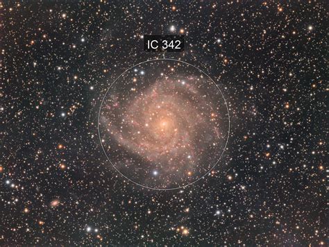 Ic342 The Hidden Galaxy In Camelopardalis Jan Sjoerd De Vries