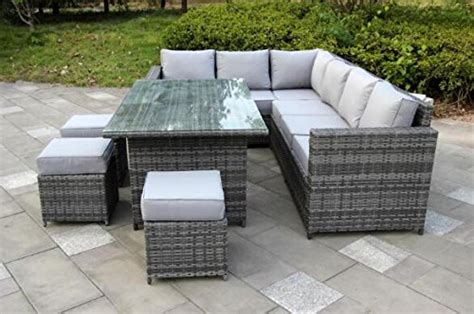 Get 5% in rewards with club o! Yakoe 50108 Conservatory Classical Range 9 Seater Rattan ...