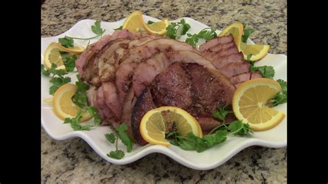 Dijon Maple Glazed Smoked Spiral Ham Holiday Recipe Youtube