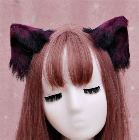 Cat Ear Headbandrealistic Cat Earsanimal Headdresshandmade Etsy