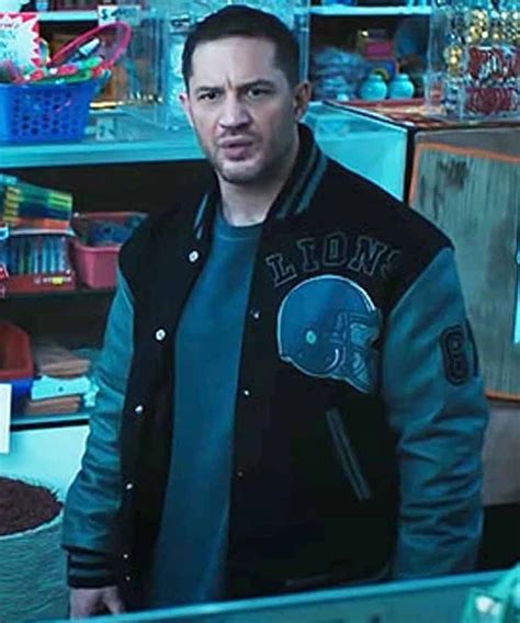 Eddie Brock Venom Detroit Lions Varsity Jacket Jacket Makers