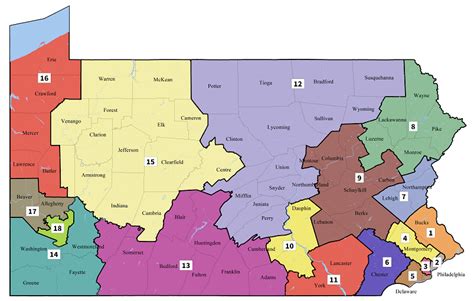 In Pennsylvania New Court Drawn Voting Map Could Shift Advantage To