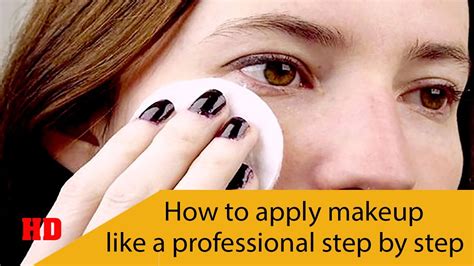 How To Apply Makeup Step By Step Like A Professional Makeup Vidalondon