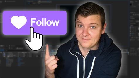 Creating A Simple Follow Button Pop Up For Your Twitch Stream Youtube