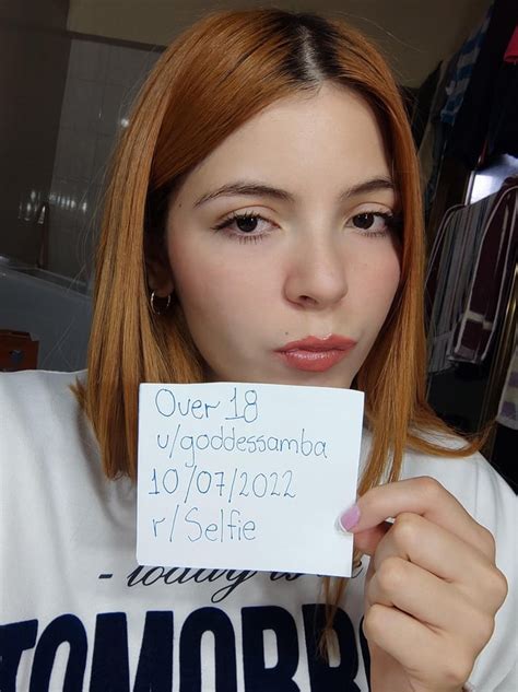 Here S My Verification [over 18] R Selfie