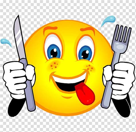 Set of emoji on the transparent background. Hungry emoji , Smiley Face Emoticon , Hungry transparent ...
