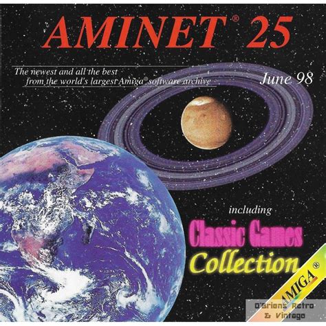 Aminet 1998 June Nr 25 Med Classic Games Collection Amiga Cd