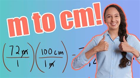 5 m = (5 × 100) = 500 cm. m to cm (How to Convert Meter to Centimeter) - YouTube