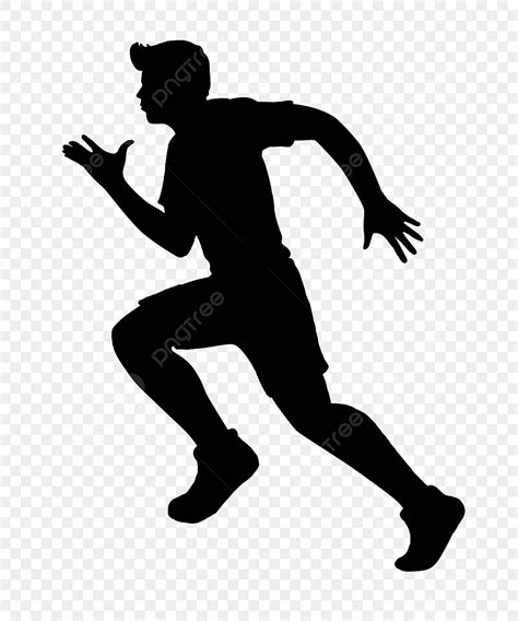 Running Silhouette Png