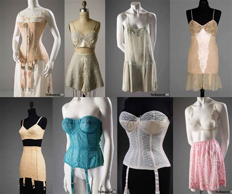 A Brief Visual History Of Lingerie Glamourdaze